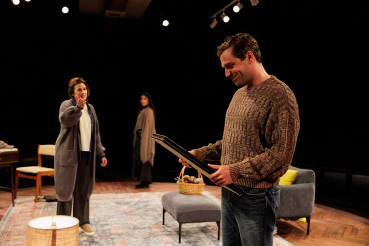 Michaela Watkins, Nadine Malouf, and Ryan Vasquez at 