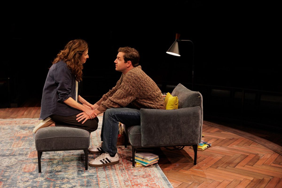 Michaela Watkins and RyanVasquez at 