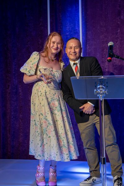 Julia Lester and BD Wong Photo