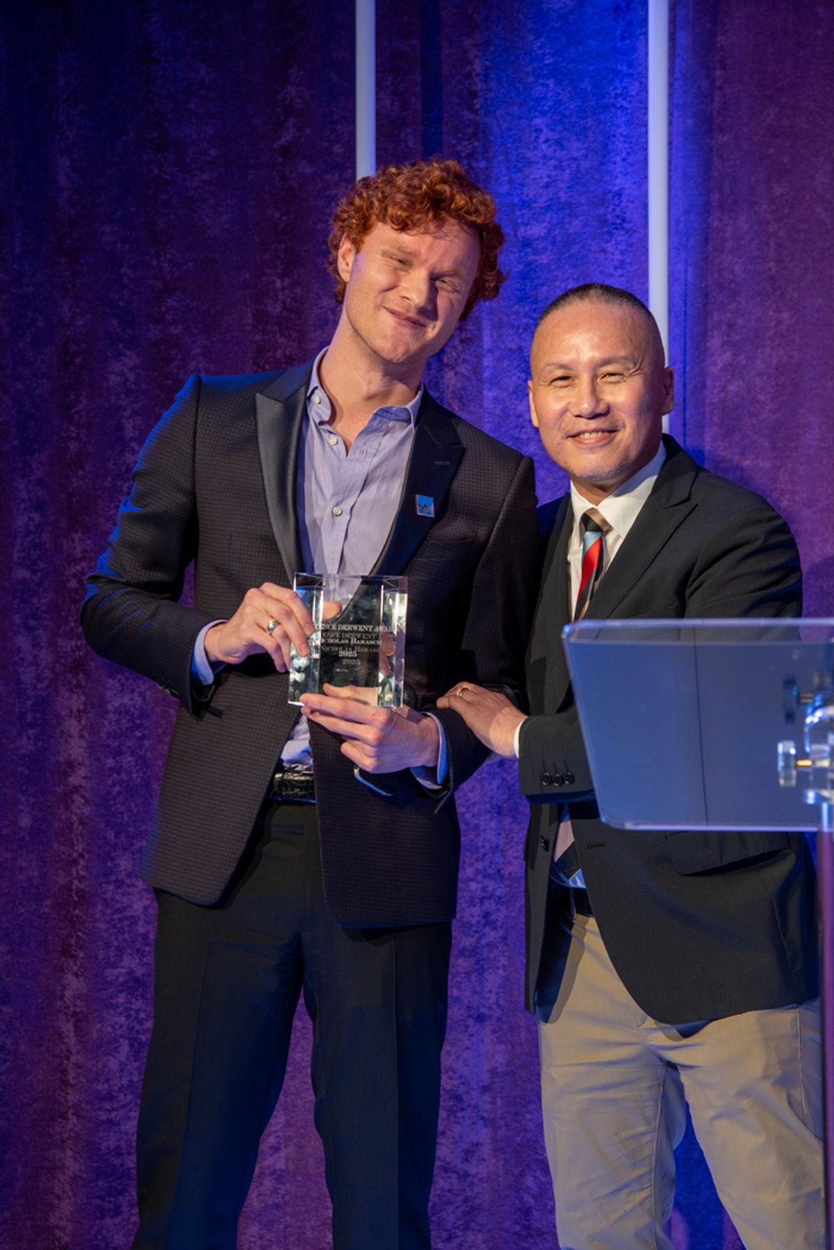 Nicholas Barasch and BD Wong at 