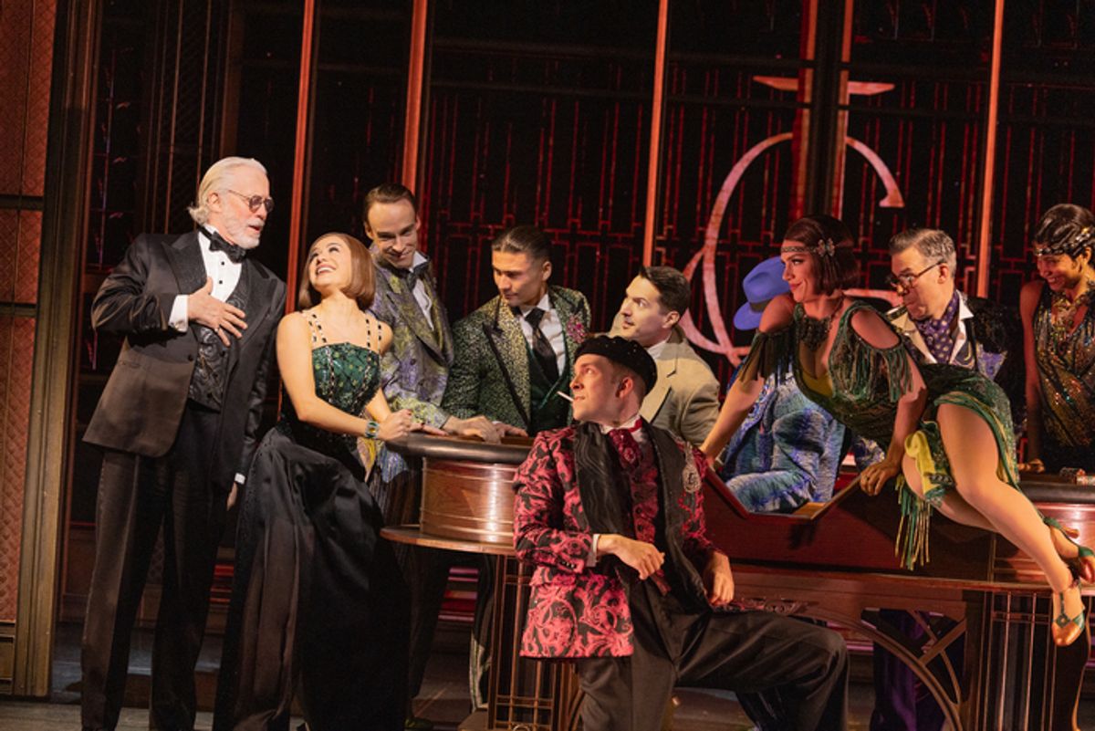Terrence Mann, Samantha Pauly and cast at 