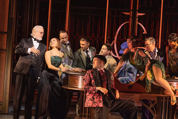 Terrence Mann, Samantha Pauly and cast Photo