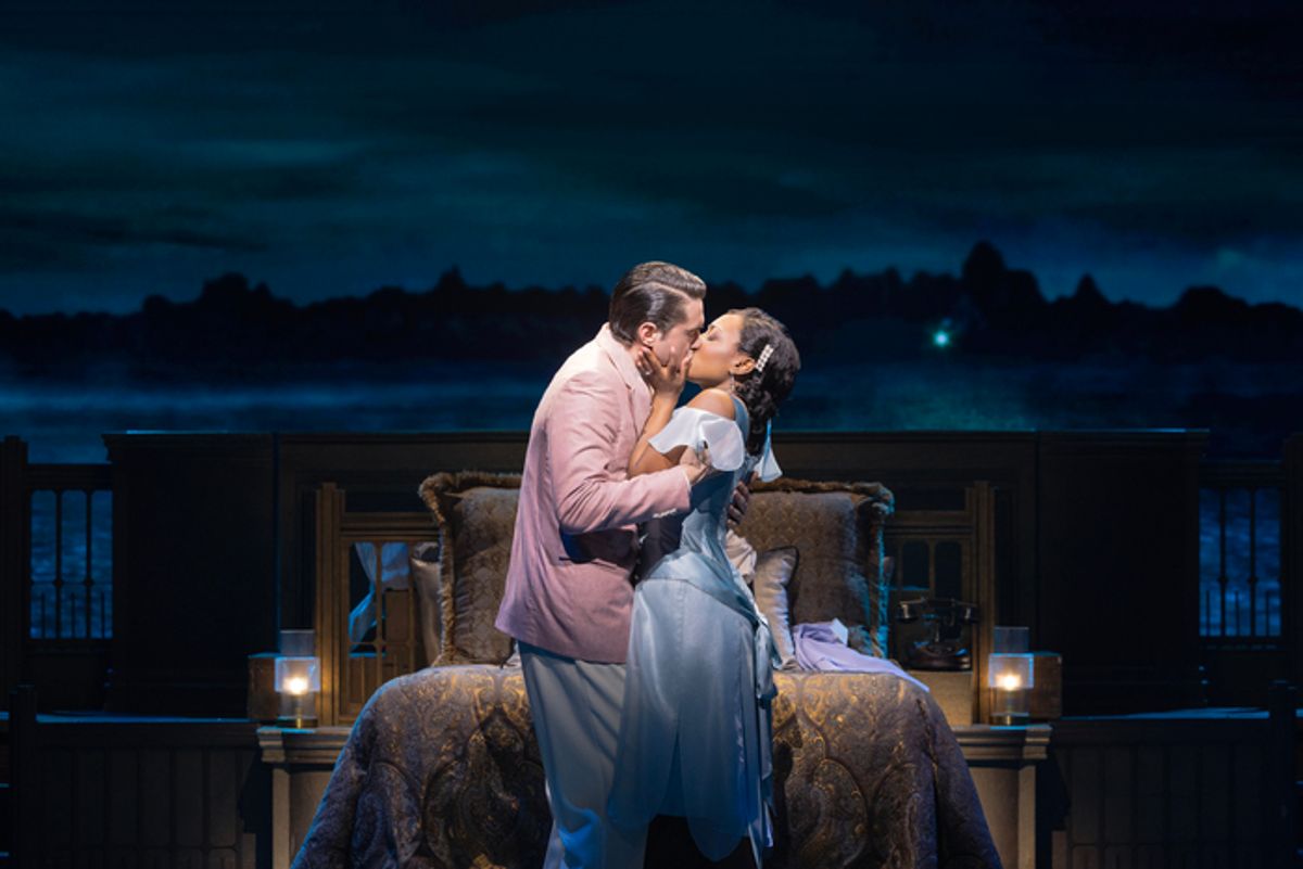 Aisha Jackson and Ryan McCartan at 