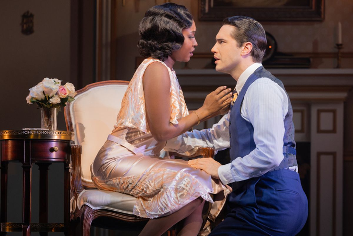 Aisha Jackson and Ryan McCartan at 