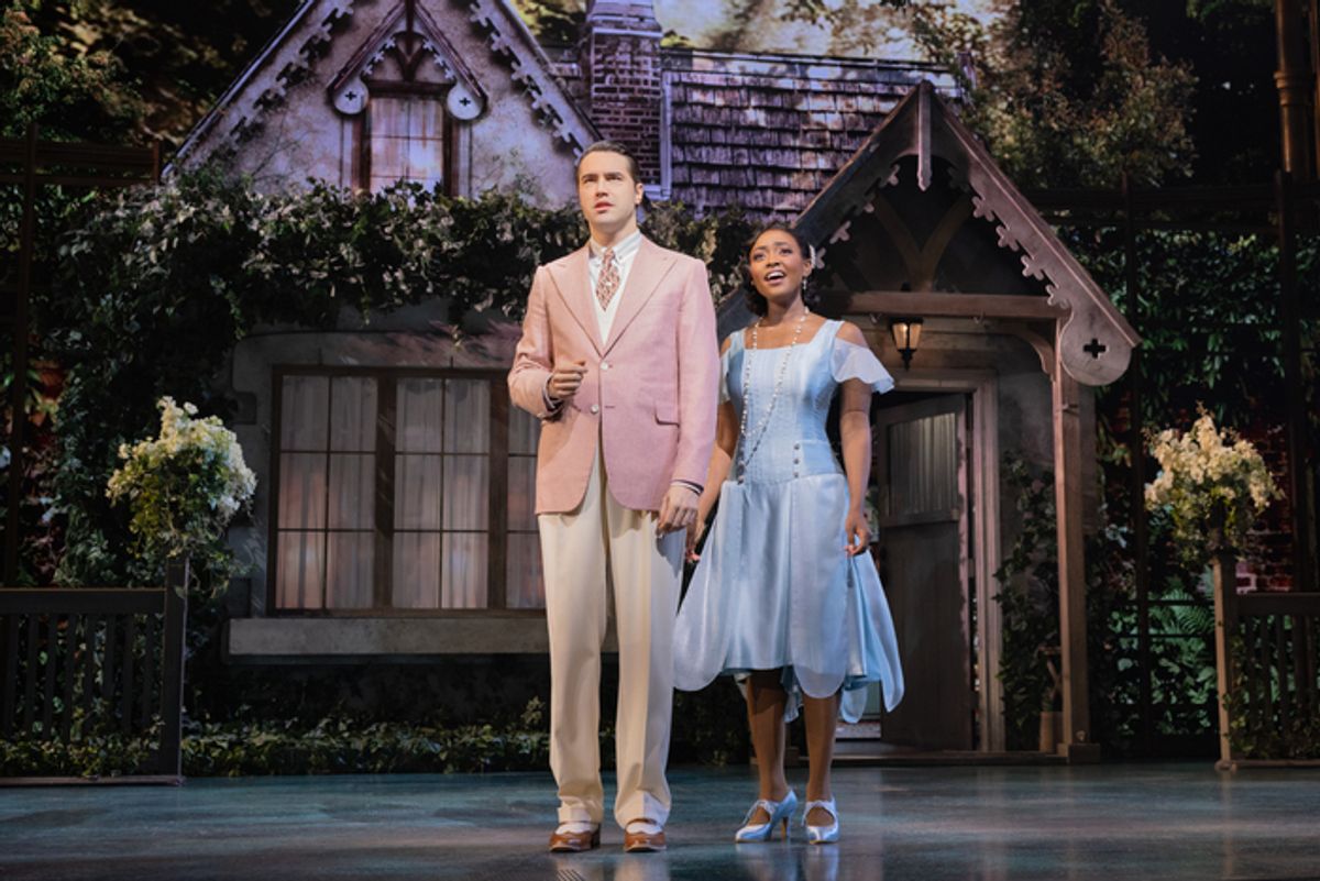 Aisha Jackson and Ryan McCartan at 