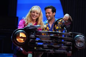 
Kyra Kennedy as Ellie Greenwich and Michael Evan Williams 


 Photo