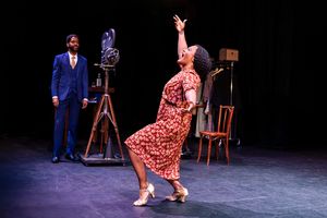 Julius Thomas III and Nasia thomas @ BroadwayWorld Julius Thomas III and Nasia thomas Photo