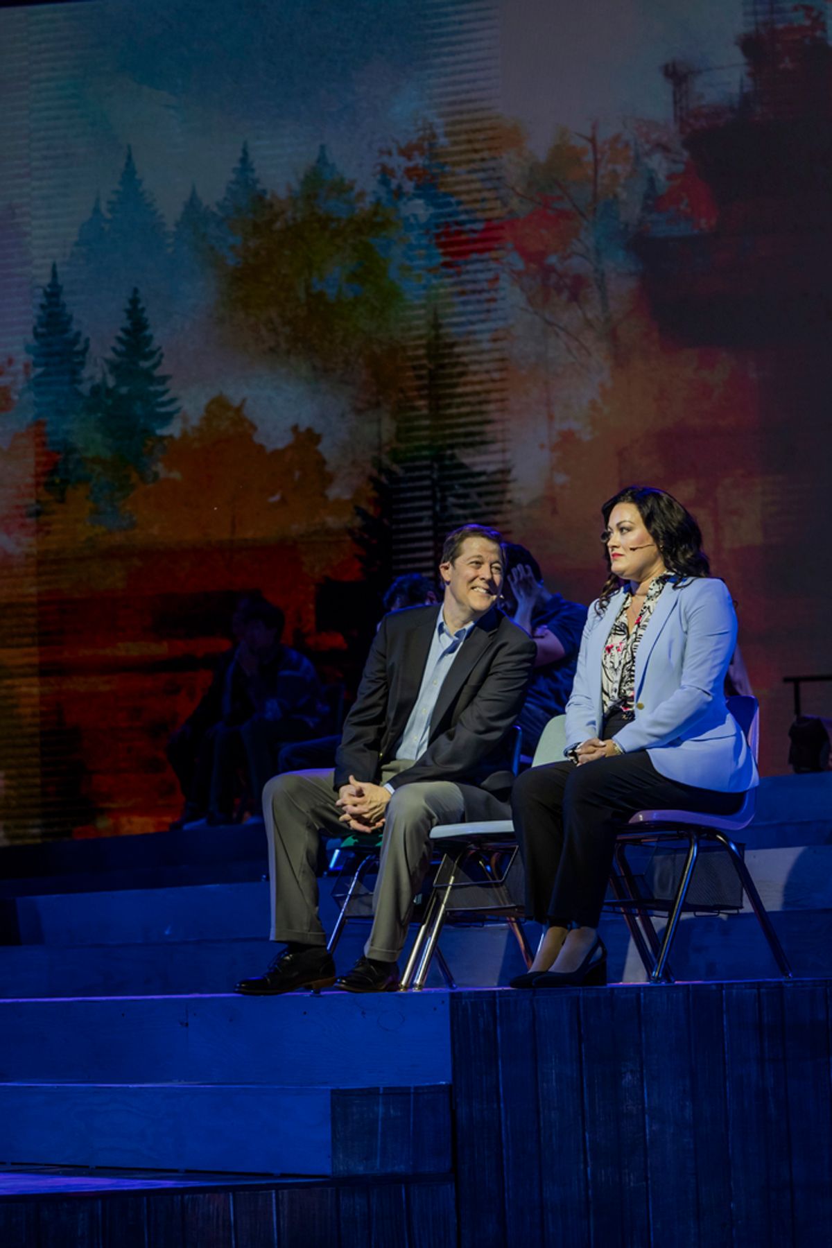 John Bolton and Ashley Brown at 