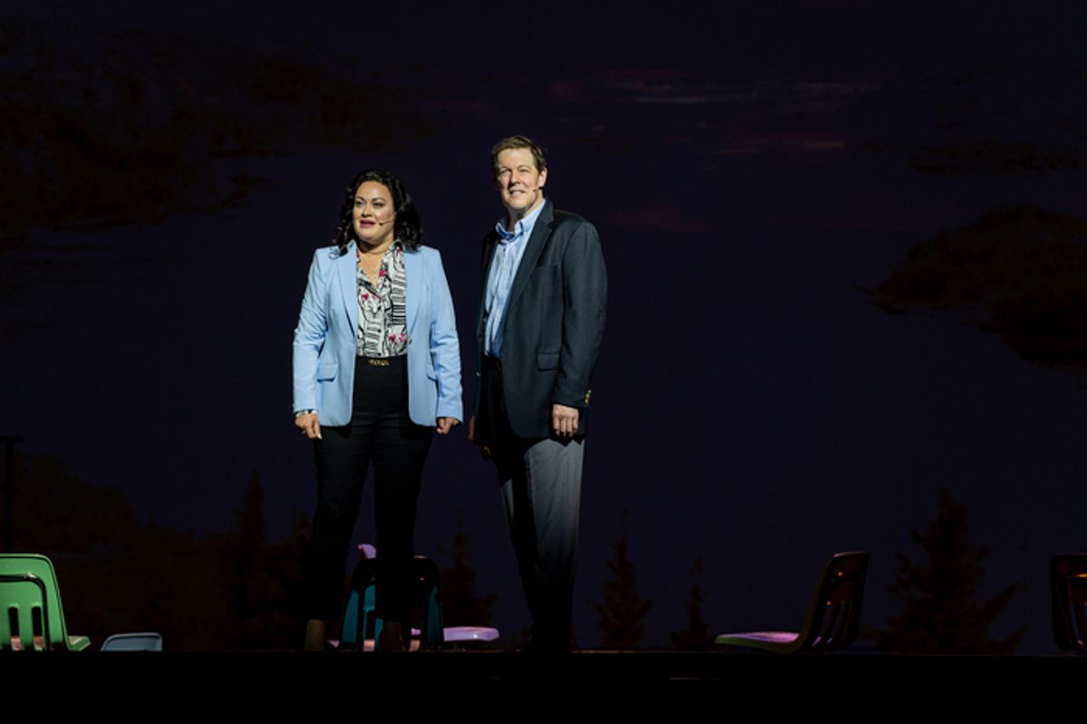 Ashley Brown and John Bolton  at 