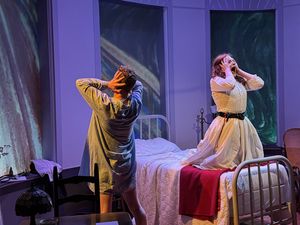 Carlyn Connolly and Timothy McDevitt Credit: MJ Bruder Munafo @ BroadwayWorld Carlyn Connolly and Timothy McDevitt Credit: MJ Bruder Munafo Photo