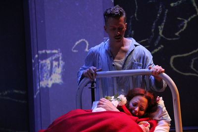 Carlyn Connolly and Timothy McDevitt  Credit: MJ Bruder Munafo Photo