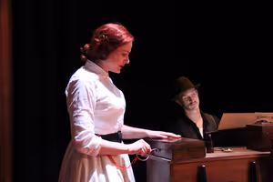 Carlyn Connolly and David Sytkowski Credit: MJ Bruder Munafo @ BroadwayWorld Carlyn Connolly and David Sytkowski Credit: MJ Bruder Munafo Photo