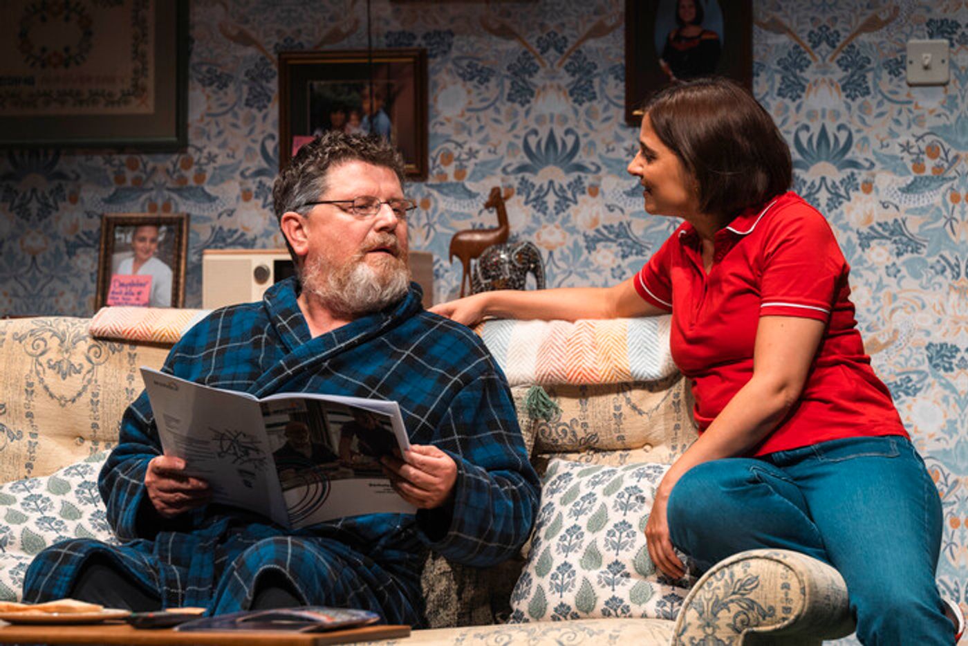 Photos: Shobna Gulati and Reece Dinsdale Star in THROUGH IT ALL TOGETHER World Premiere at Leeds Playhouse  Image