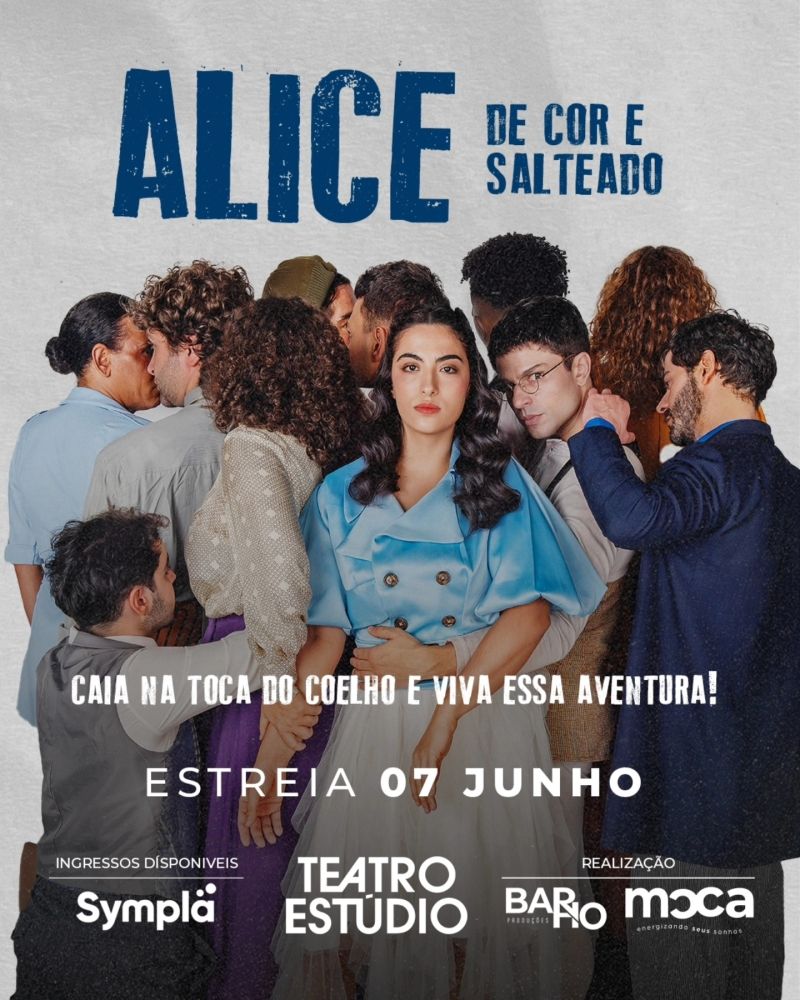 ALICE DE COR E SALTEADO (Alice by Heart): A Surreal and Emotive Journey Through War and Imagination  Image