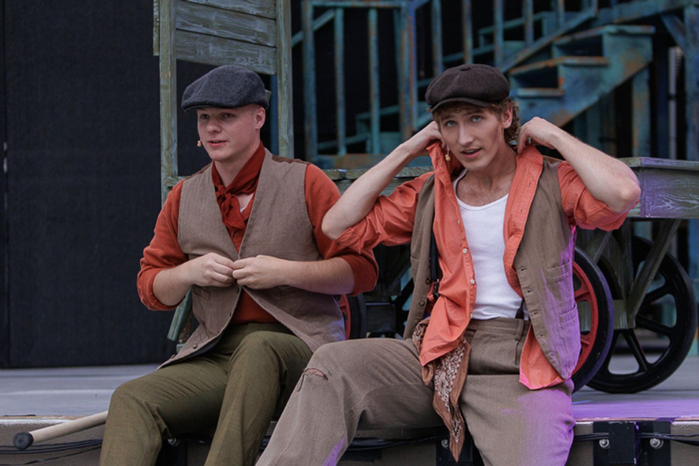 Review: Stage West Presents DISNEY'S NEWSIES at Essentia Health Plaza At The Lights Review: Stage West Presents DISNEY'S NEWSIES at Essentia Health Plaza At The Lights Image