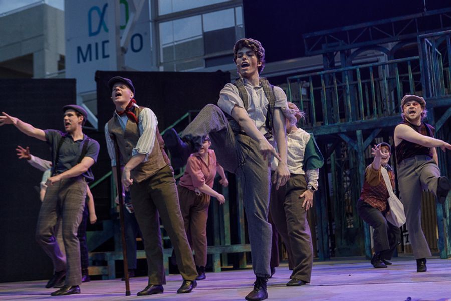 Review: Stage West Presents DISNEY'S NEWSIES at Essentia Health Plaza At The Lights Image