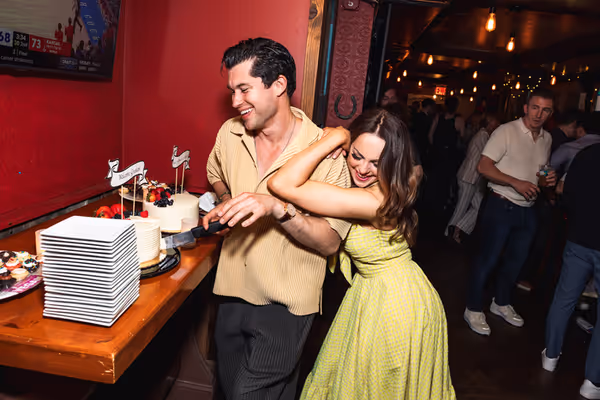 Graham Phillips and Elizabeth Gillies Photo