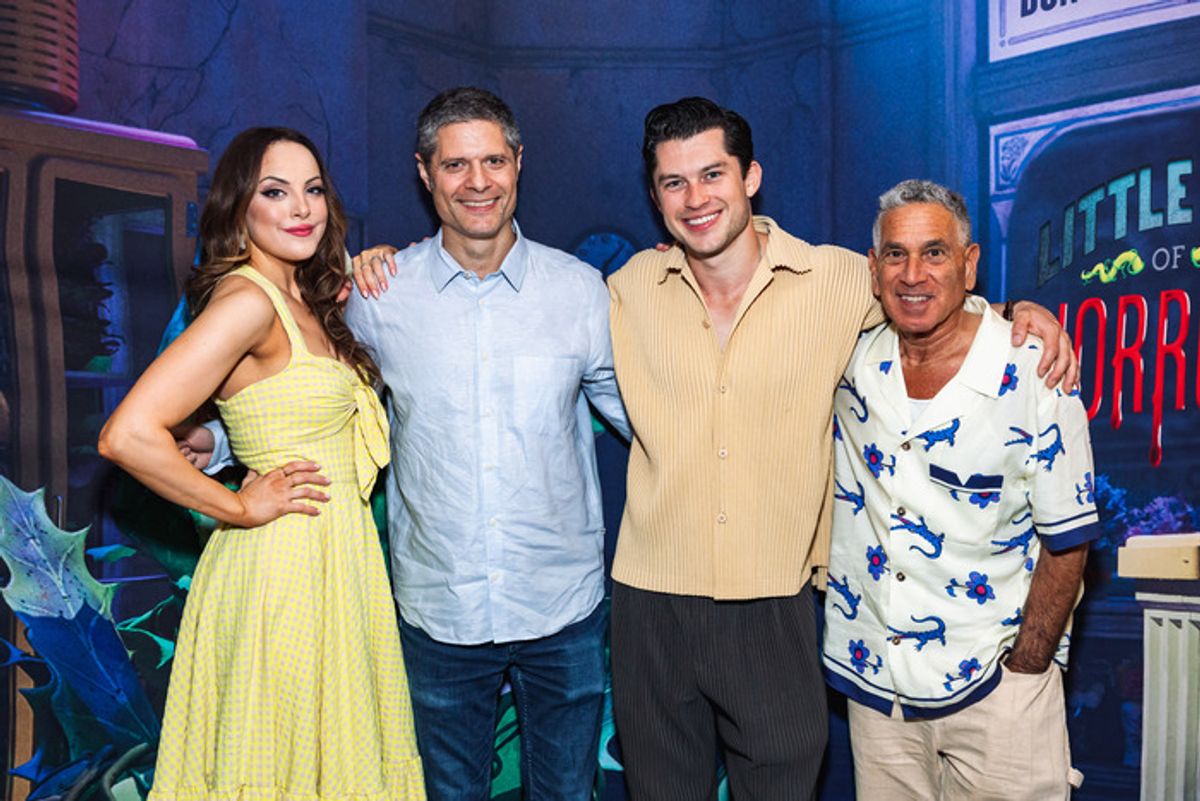 Elizabeth Gillies, Tom Kitt, Graham Phillips, Robert Horn at 