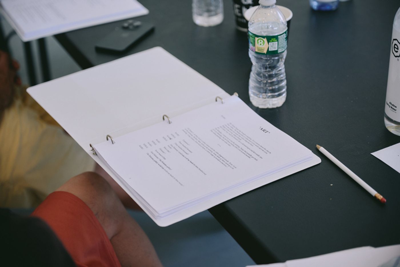 Photos: Inside Rehearsals for ART, with Bobby Cananvale, James Corden, and Neil Patrick Harris Photos: Inside Rehearsals for ART, with Bobby Cananvale, James Corden, and Neil Patrick Harris Image