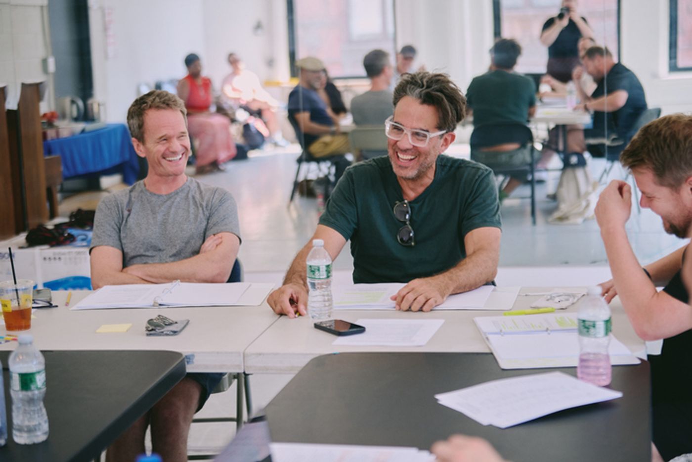 Photos: Inside Rehearsals for ART, with Bobby Cananvale, James Corden, and Neil Patrick Harris Photos: Inside Rehearsals for ART, with Bobby Cananvale, James Corden, and Neil Patrick Harris Image