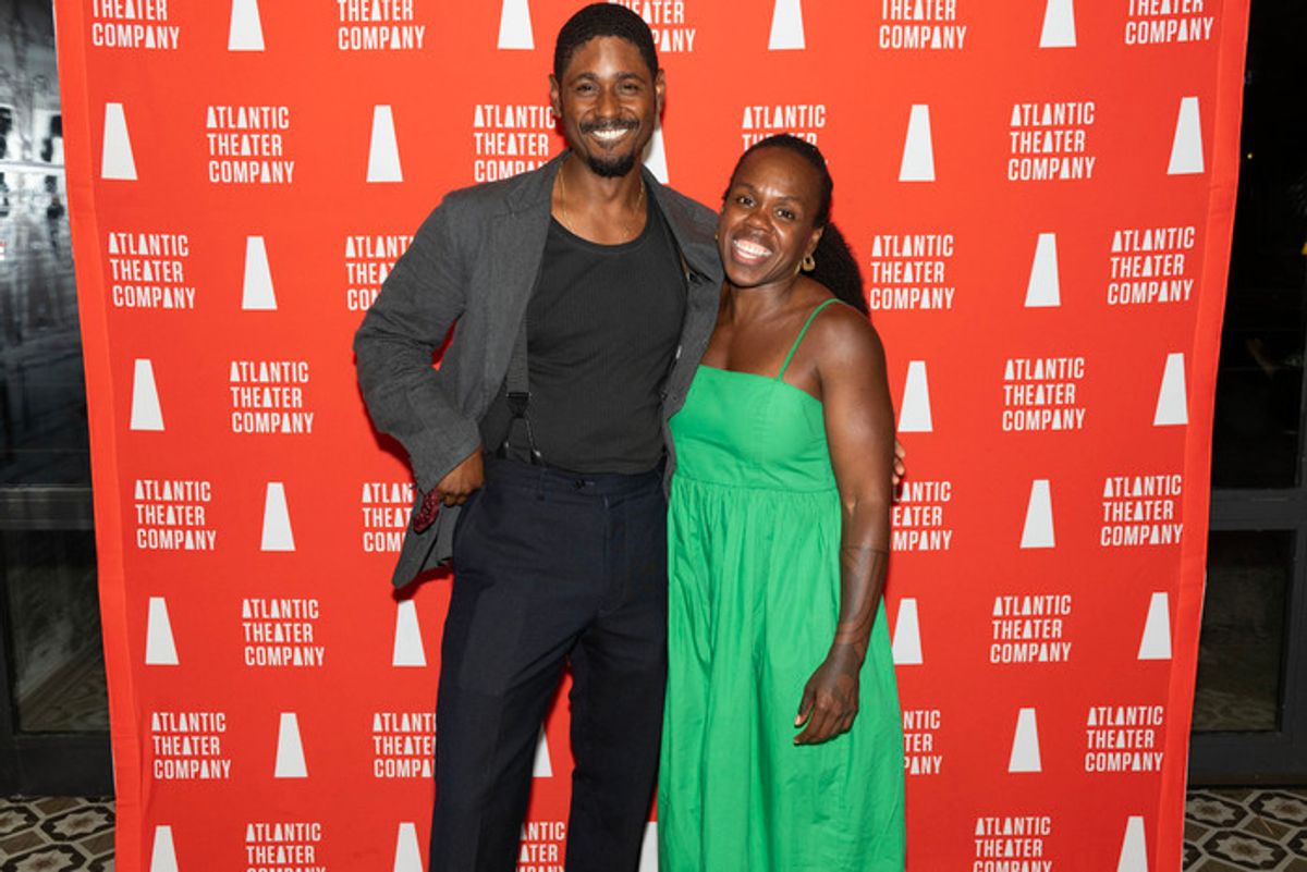 Xavier Scott Evans and Ngozi Anyanwu at 