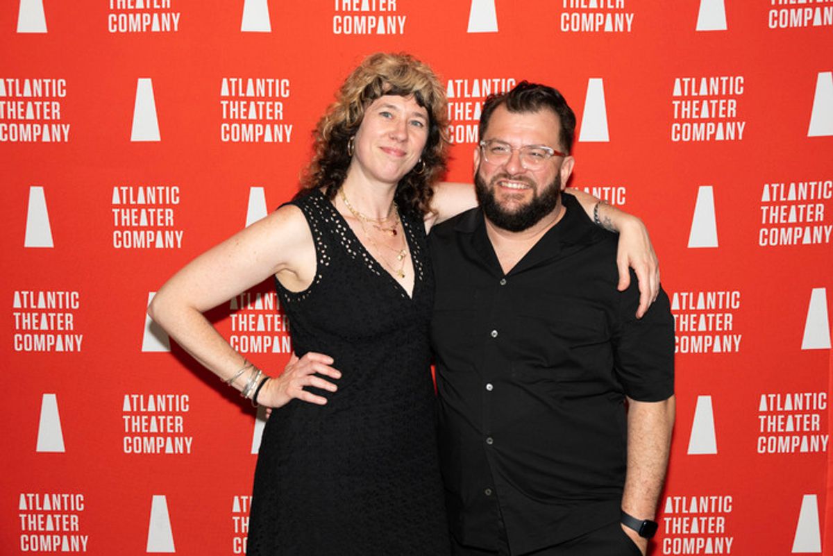 Sarah Laux and Arnulfo Maldonado  at 