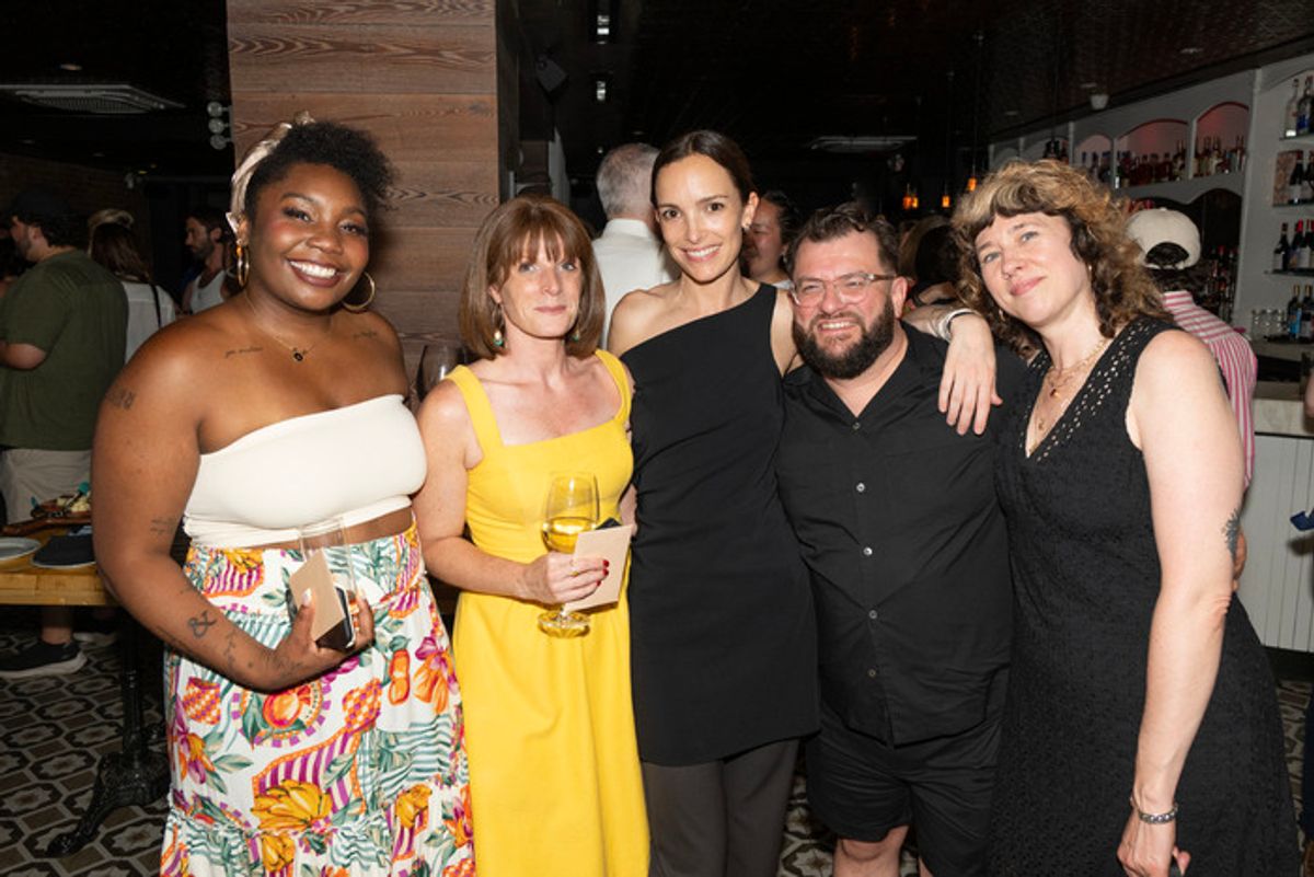 Tia Harewood-Millington, Katie Ailinger,
Jodi Balfour, Arnulfo Maldonado, Sarah Laux  at 