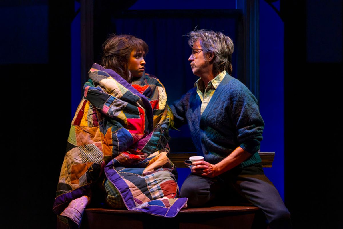 Taylor Iman Jones (Meg) and Jon Patrick Walker  at 