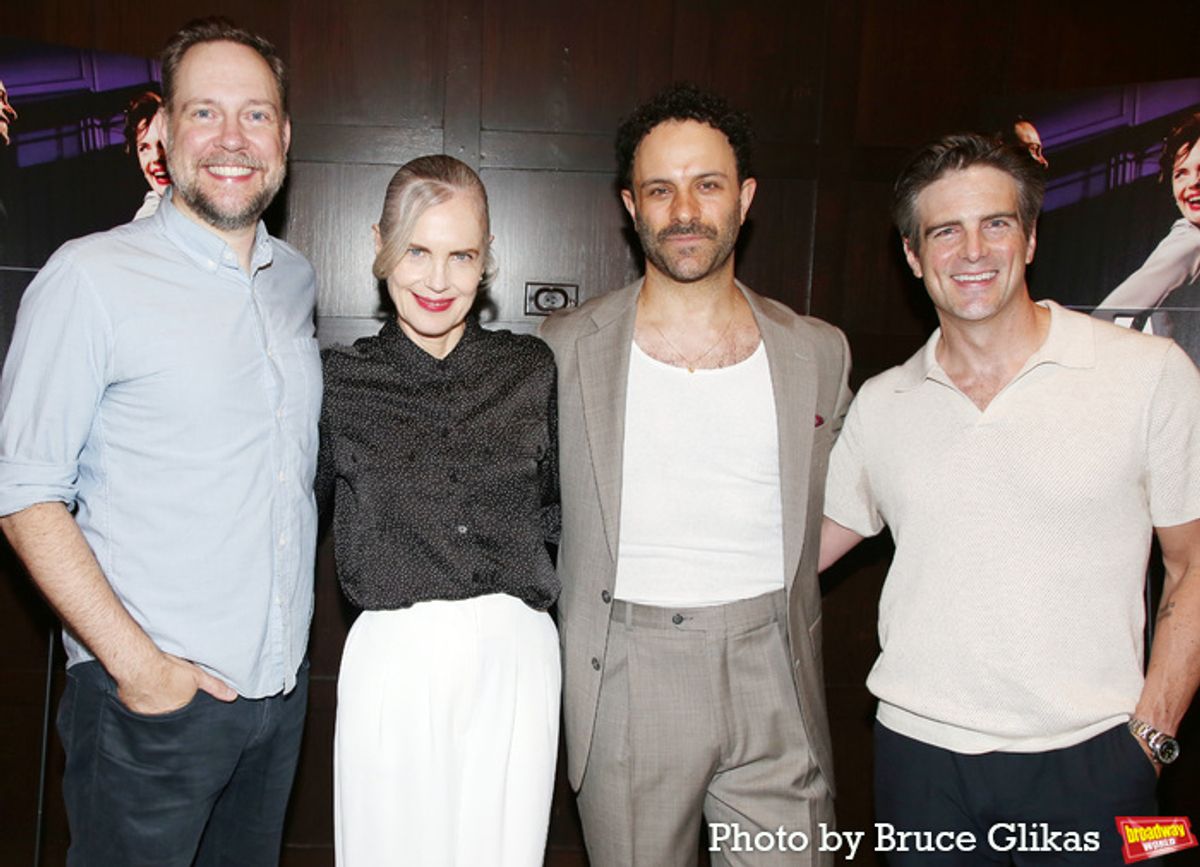 Director Moritz von Stuelpnagel, Elizabeth McGovern, Aaron Costa Ganis and John Tufts  at 
