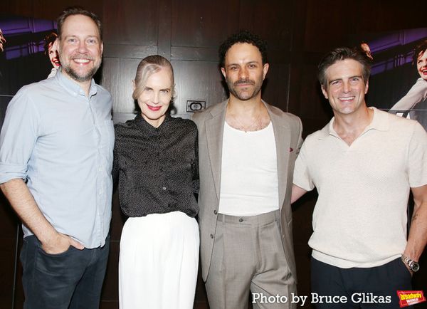 Director Moritz von Stuelpnagel, Elizabeth McGovern, Aaron Costa Ganis and John Tufts Photo