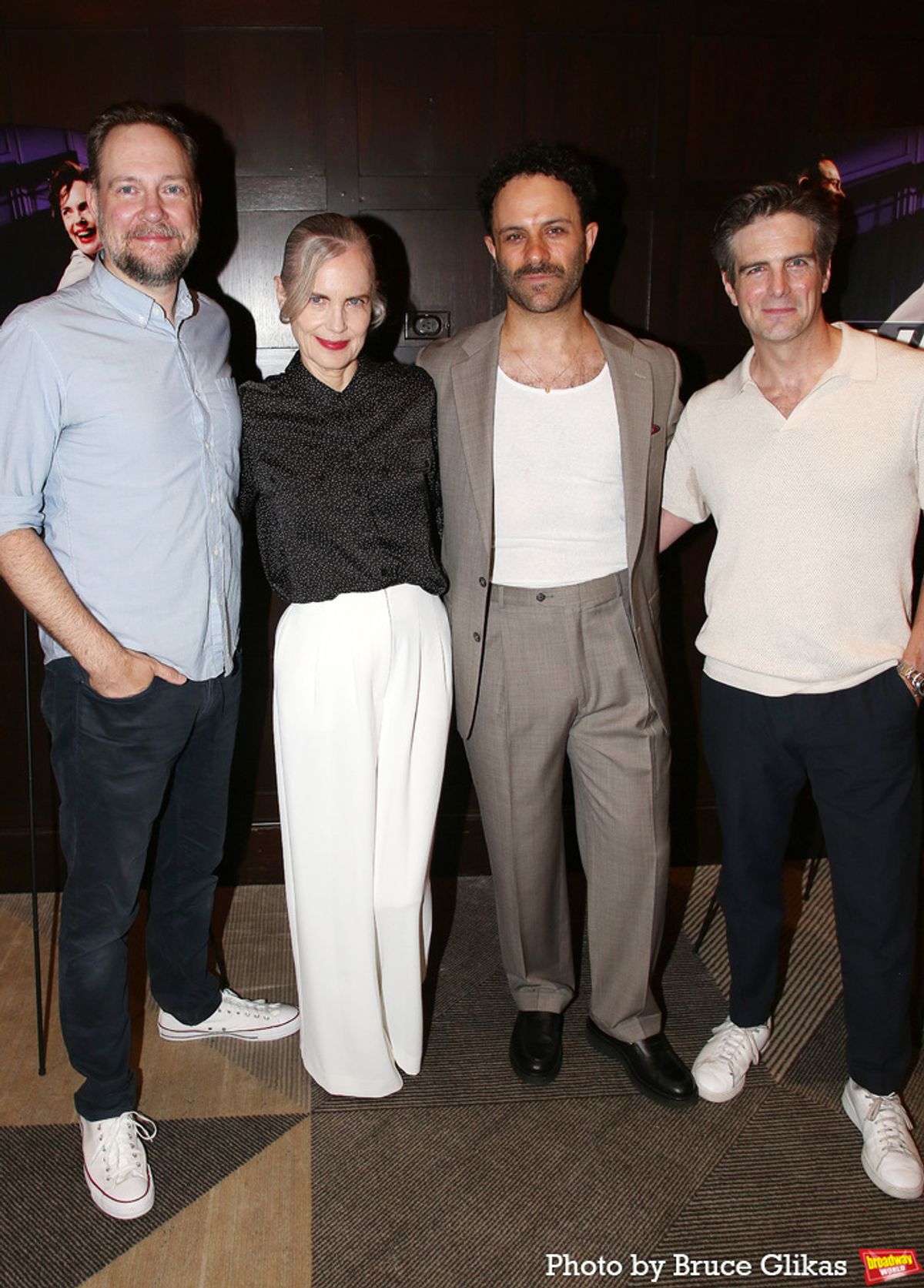 Director Moritz von Stuelpnagel, Elizabeth McGovern, Aaron Costa Ganis and John Tufts  at 