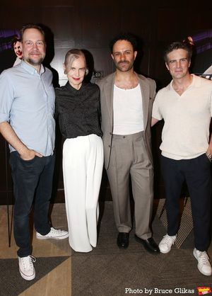 Director Moritz von Stuelpnagel, Elizabeth McGovern, Aaron Costa Ganis and John Tufts @ BroadwayWorld Director Moritz von Stuelpnagel, Elizabeth McGovern, Aaron Costa Ganis and John Tufts Photo