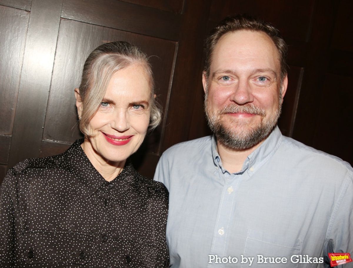  Elizabeth McGovern and Director Moritz von Stuelpnagel at 