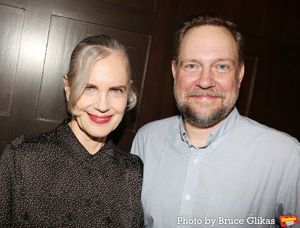 Elizabeth McGovern and Director Moritz von Stuelpnagel @ BroadwayWorld Elizabeth McGovern and Director Moritz von Stuelpnagel Photo