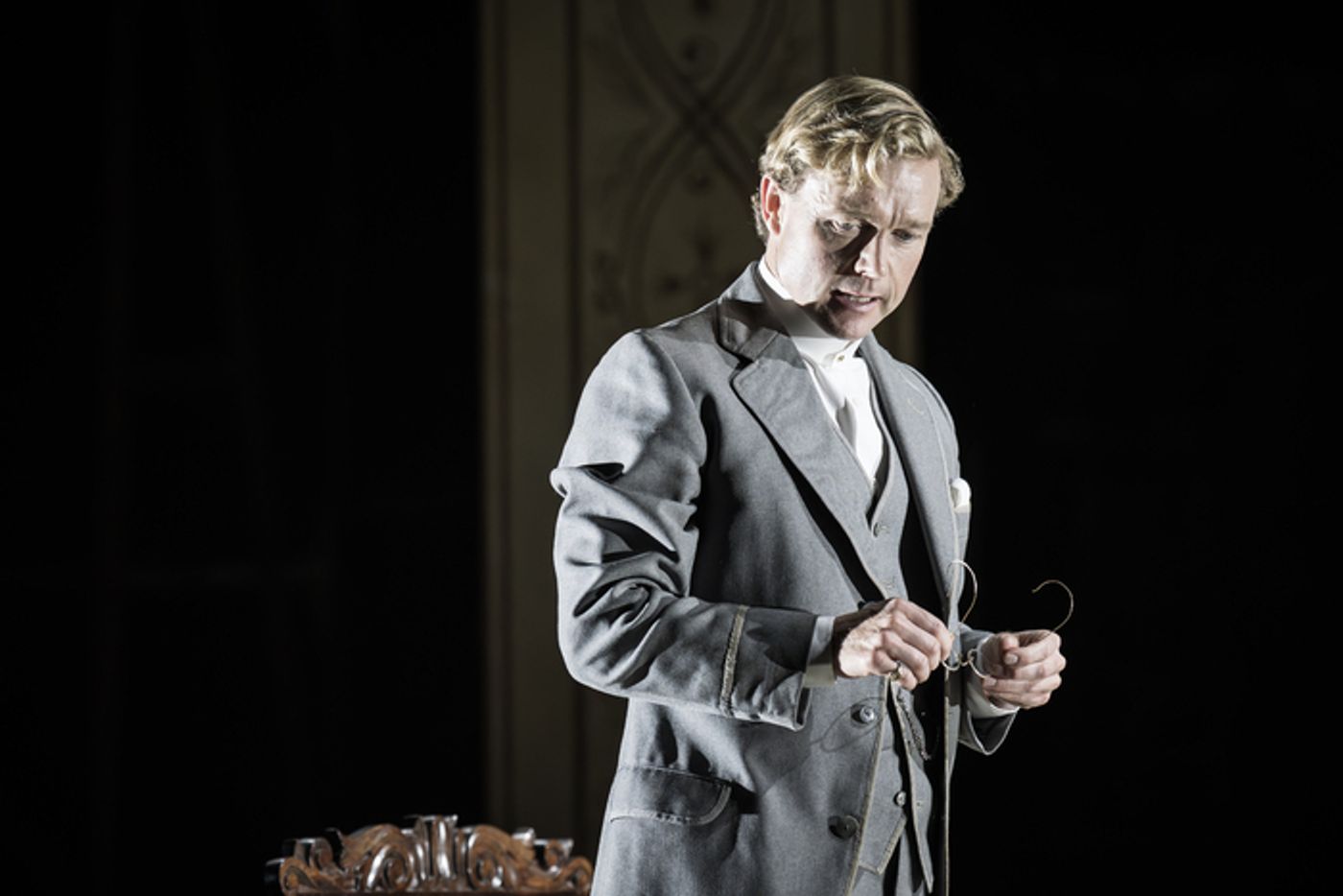 Photos: Ralph Fiennes and Miranda Raison in GRACE PERVADES  Image