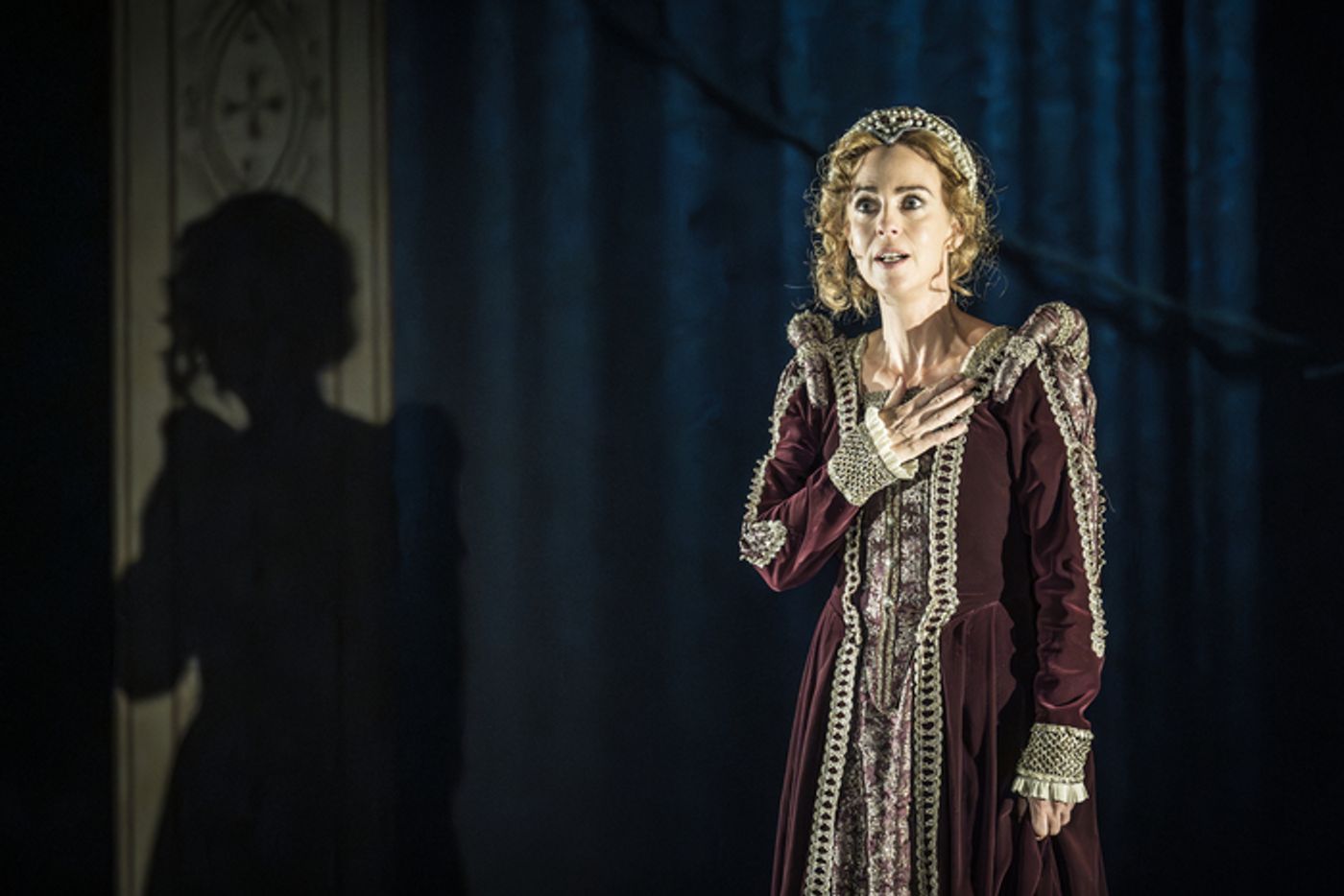 Photos: Ralph Fiennes and Miranda Raison in GRACE PERVADES  Image