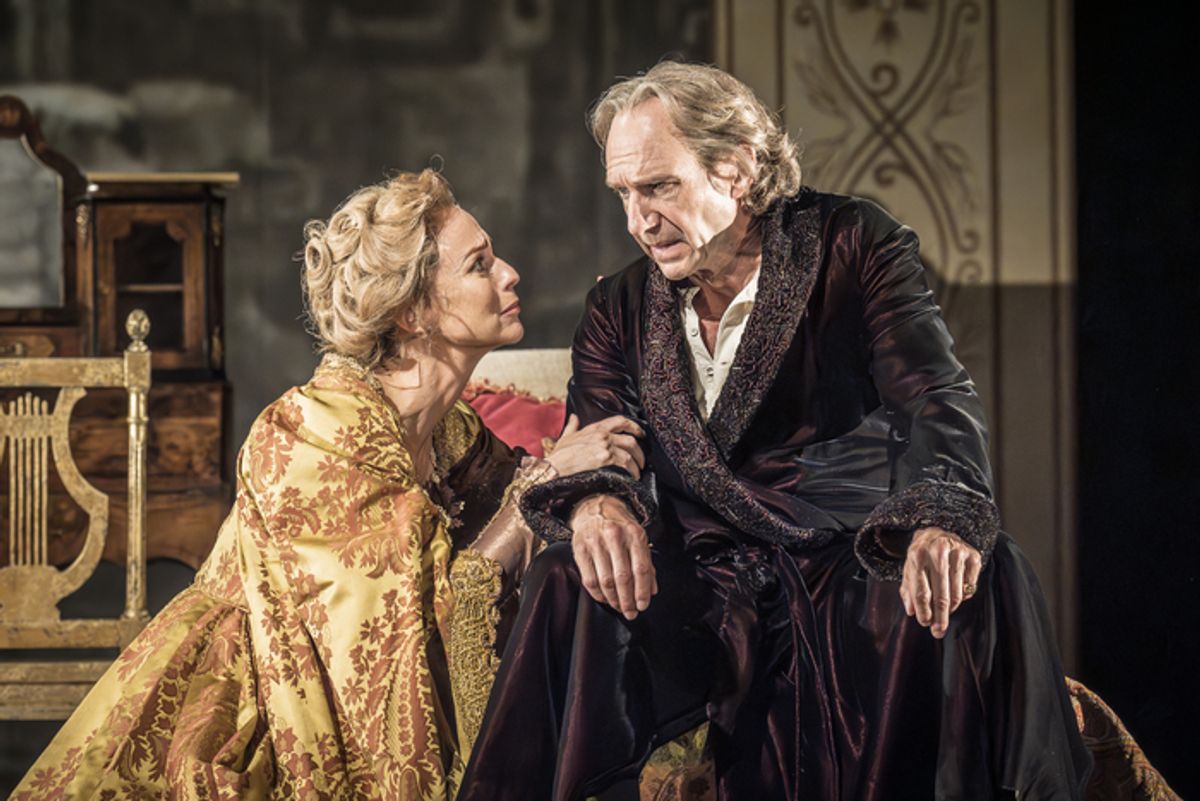 Miranda Raison, Ralph Fiennes at 