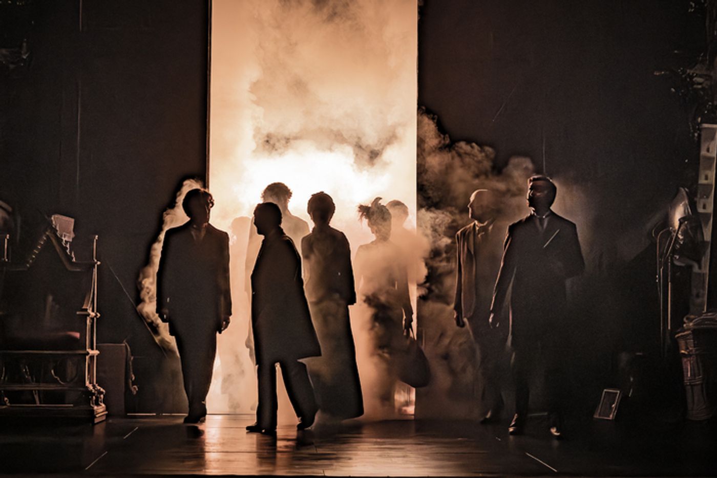 Photos: Ralph Fiennes and Miranda Raison in GRACE PERVADES  Image