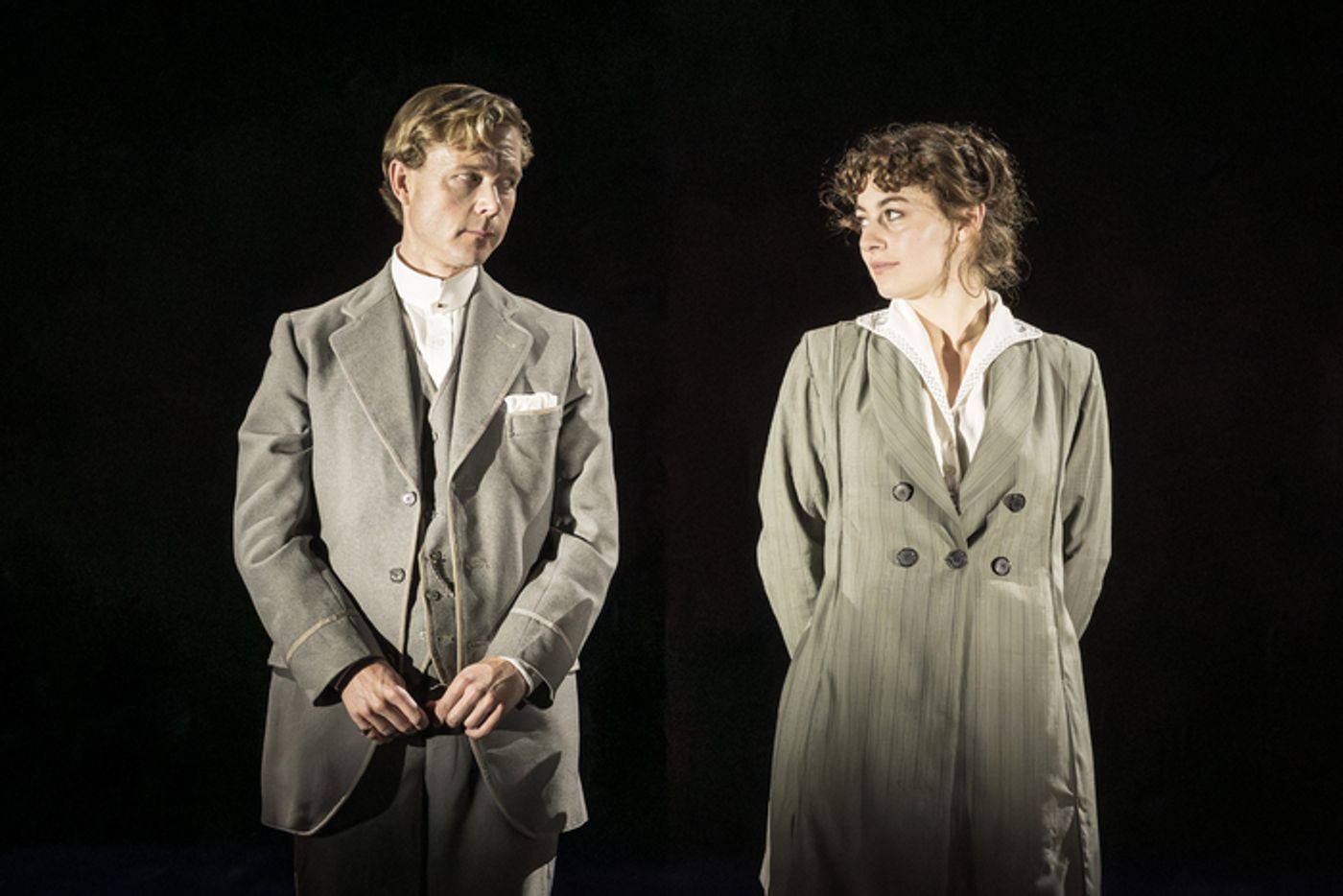 Photos: Ralph Fiennes and Miranda Raison in GRACE PERVADES  Image