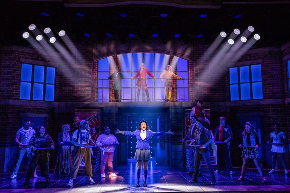 Lorna Courtney and the company  at 