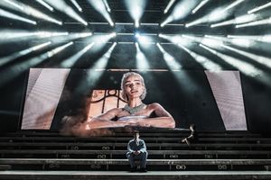 Rachel Zegler and James Olivas Photo