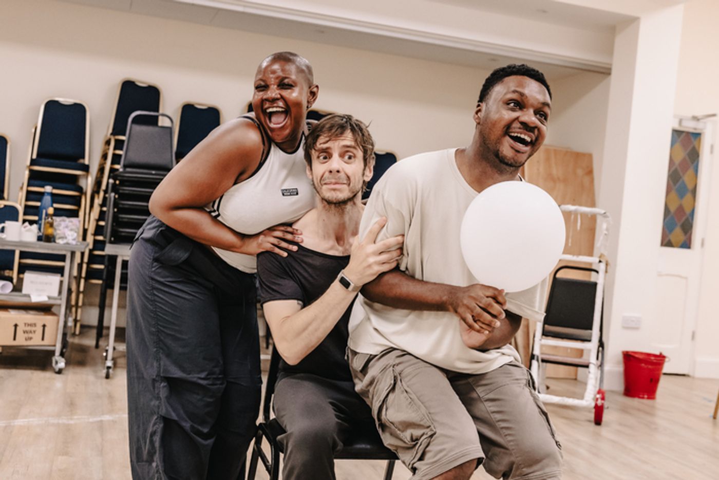 Photos: Inside Rehearsals for THE WHITE CHIP UK Premiere  Image