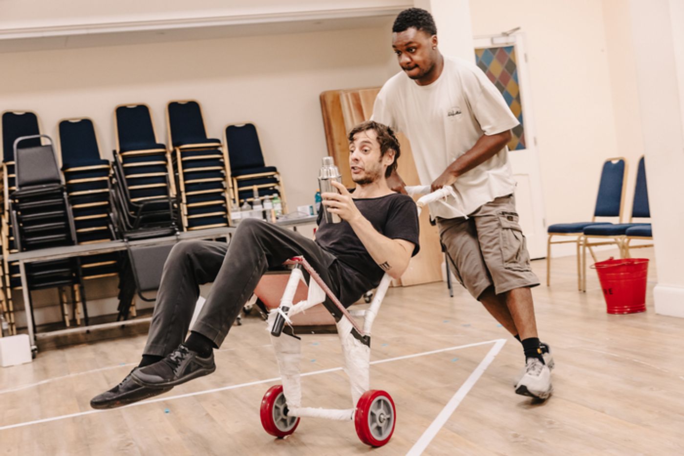 Photos: Inside Rehearsals for THE WHITE CHIP UK Premiere  Image