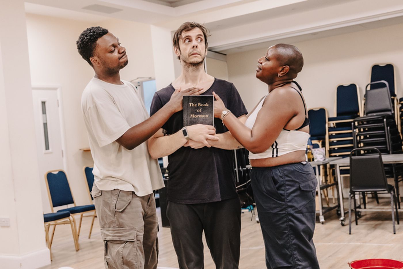 Photos: Inside Rehearsals for THE WHITE CHIP UK Premiere  Image