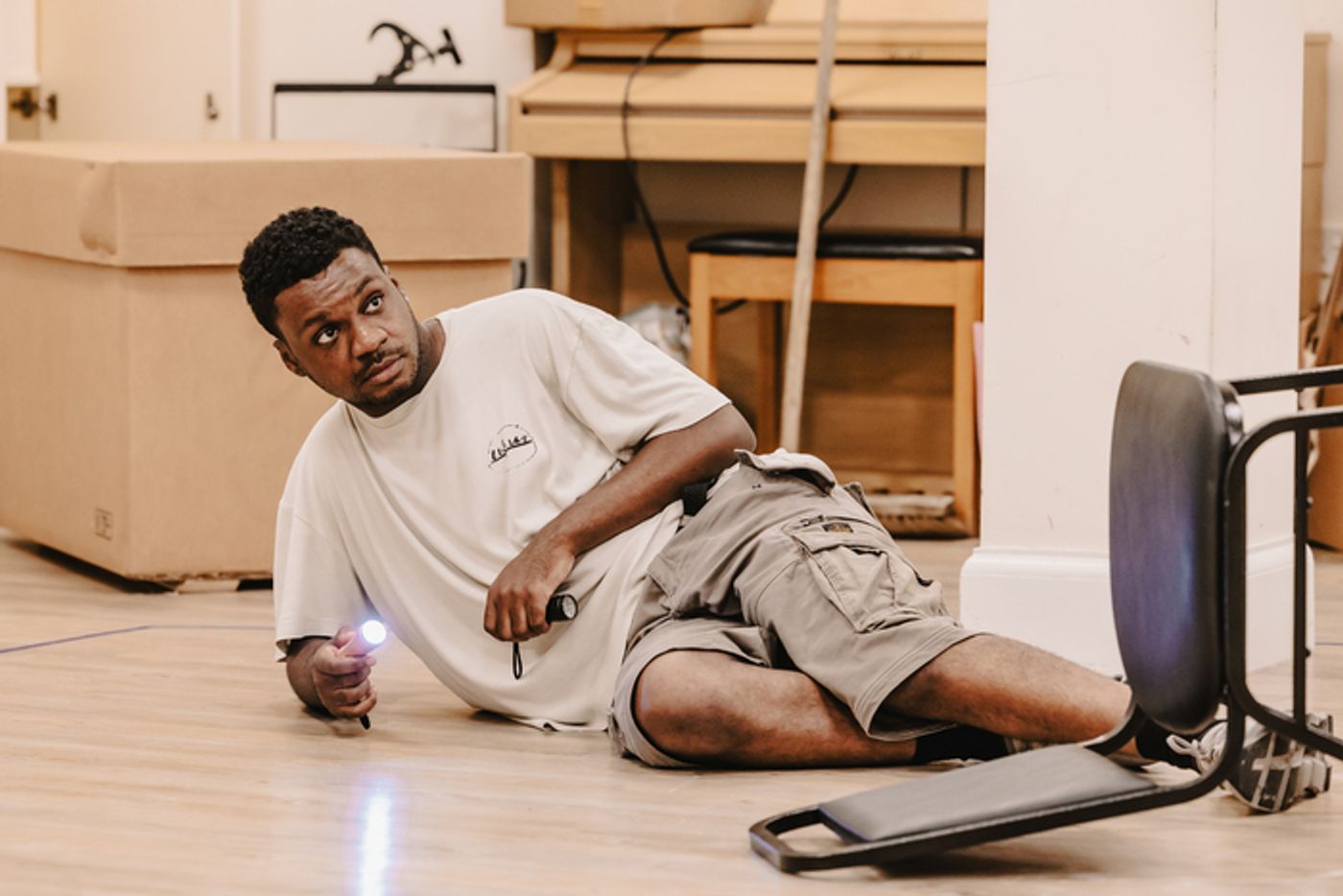 Photos: Inside Rehearsals for THE WHITE CHIP UK Premiere  Image