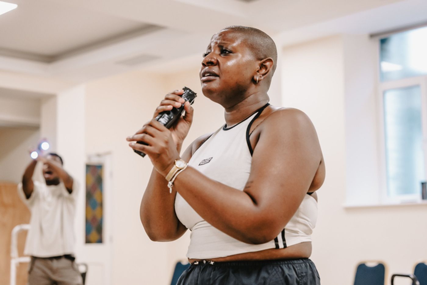 Photos: Inside Rehearsals for THE WHITE CHIP UK Premiere  Image