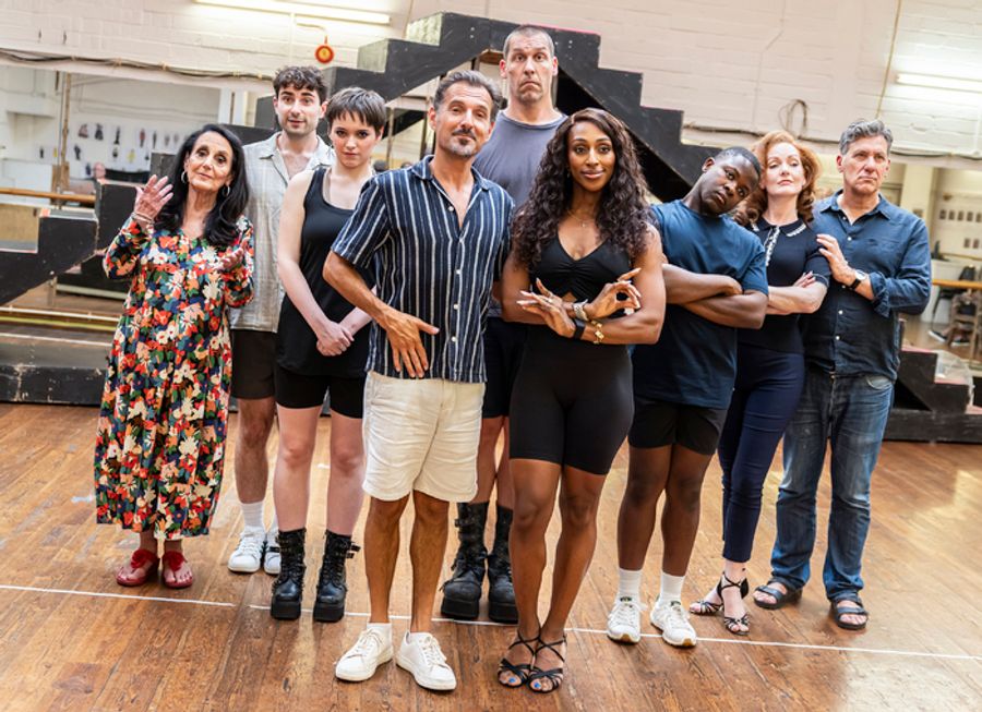 Photos: THE ADDAMS FAMILY UK Tour Cast in Rehearsals Image