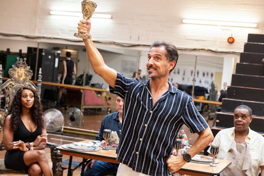 Photos: THE ADDAMS FAMILY UK Tour Cast in Rehearsals Image