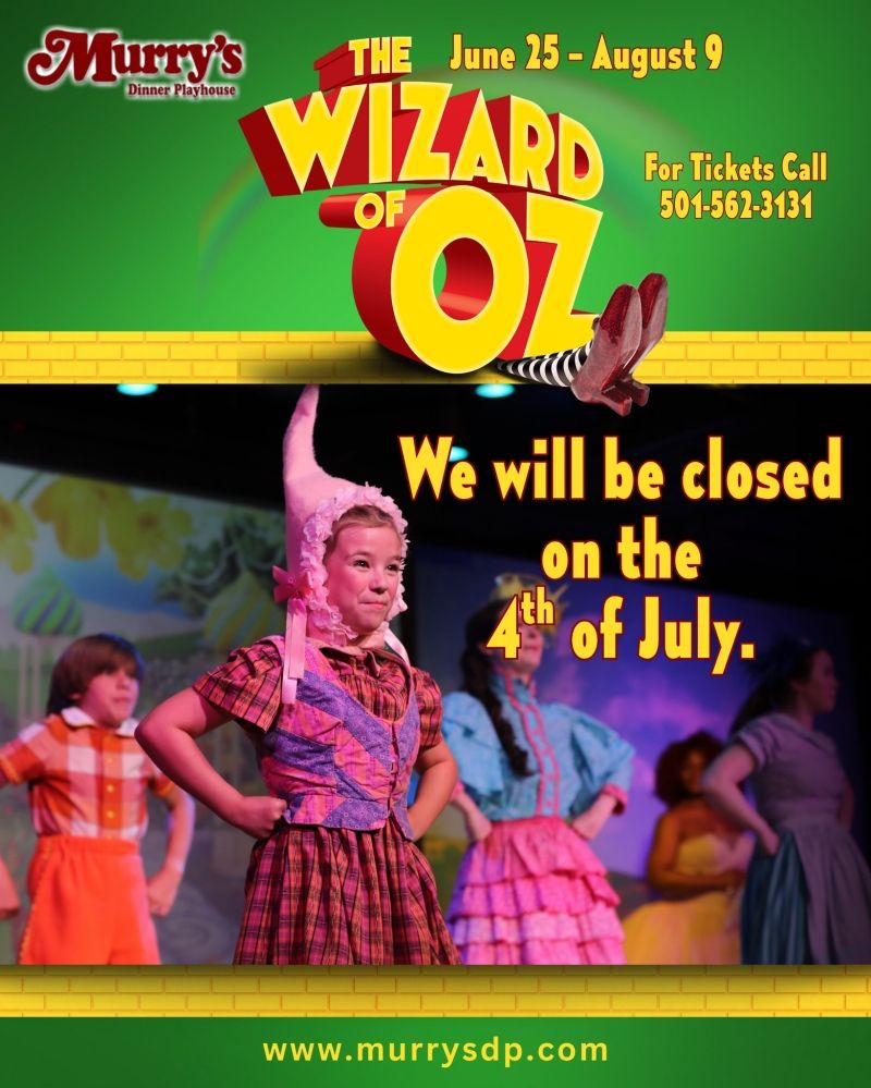 Review: THE WIZARD OF OZ at Murry's Dinner Playhouse  Image