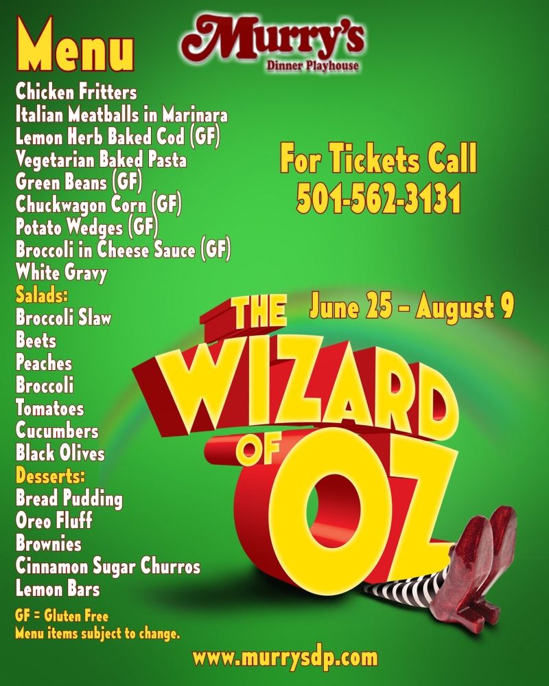 Review: THE WIZARD OF OZ at Murry's Dinner Playhouse  Image